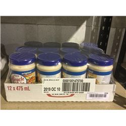 Case of Kraft Miracle Whip (12 x 475mL)