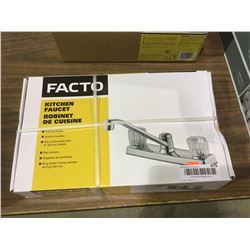 Facto Chrome Finish Kitchen Faucet