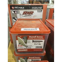 Grabber Drywall Screws #2 Phillips Drive 6 x 1"