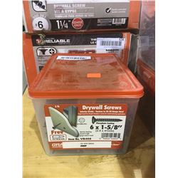 Grabber Drywall Screws #2 Phillips Drive 6 x 1-5/8"