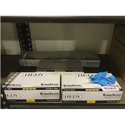 Hedy Work Sense General Purpose Nitrile Gloves- XL - Lot of 5