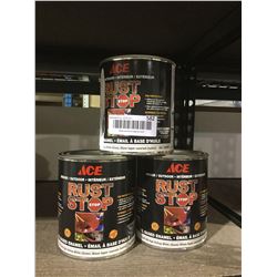 Lot of 3 Ace Gloss WHITE Rust paint