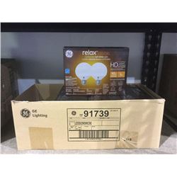 Case lot (2x4) of GE Relax G25 LED 40w/5w