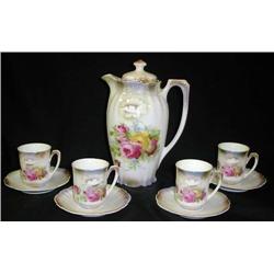 Bavaria-Chocolate set with 4 cups and saucers