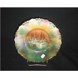 R.S. Prussia-8.5 castle scene plate