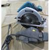 Image 1 : LOT INCLUDING A MAKTEK CIRCULAR SAW AND BLACK AND DECKER PLANER