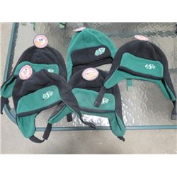 LOT OF 5 SASKATCHEWAN ROUGHRIDERS TODDLER HATS
