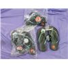 Image 1 : THREE PAIRS OF SASKATCHEWAN ROUGHRIDERS SANDALS (SIZE 6)