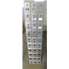 Image 2 : KEYED MAILBOXES (WOULD MAKE GREAT SHOP CUBBIES) *12" X 14" X 55"* (30 COMPARTMENTS)