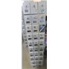 Image 2 : KEYED MAILBOXES (WOULD MAKE GREAT SHOP CUBBIES) *12" X 14" X 55"* (28 COMPARTMENTS)