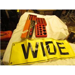 O RINGS, WIDE LOAD SIGN, SOLDERING IRON