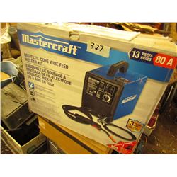 MASTERCRAFT 80A WIRE FEED WELDER MIG FLUX