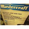 Image 2 : MASTERCRAFT 80A WIRE FEED WELDER MIG FLUX