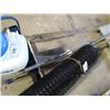 Image 2 : LOT INCLUDING, SHOVEL, BROOM, BACK PACK SPRAYER, PLASTIC GARDEN FENCE