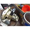 Image 3 : LOT INCLUDING, BATTERY CHARGER, SAW AND MISC ITEMS