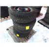 Image 1 : LOT OF 4 TIRES AND RIMS (235/65/16) *GOODYEAR*
