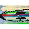 Image 3 : M'Lilo Oil/Canvas Abstract #63 “Le Mask Afrique”