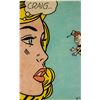 Image 3 : Roy Lichtenstein US Pop Mixed Media Paper COA