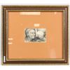 Image 25 : 10-Piece German Pencil Sketch on Paper with Frame