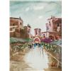 Image 1 : European Oil on Canvas Signed Vinnis "Homecraft"