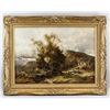 Image 2 : James Poole British XIV Oil on Canvas Landscape