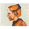 Image 3 : American Oil on Canvas Portrait