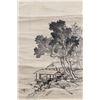 Image 3 : Unknown Artist Chinese Ink Landscape Paper Scroll