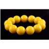 Image 1 : Chinese Amber Carved Bracelet