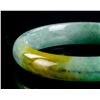 Image 2 : Burma Green and Russet Jadeite Carved Bangle