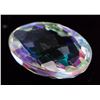 Image 2 : 12.40ct Oval Checker Rainbow Mystic Quartz GGL