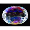 Image 1 : 60.85ct Oval Cut Rainbow Mystic Quartz GGL
