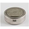 Image 9 : Japanese Silver Coin Case w/ Two Coins