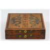 Image 1 : Chinese Square Dragon Box Qianlong Mark