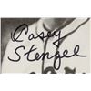 Image 2 : Casey Stengel Autographed Trading Card JSA