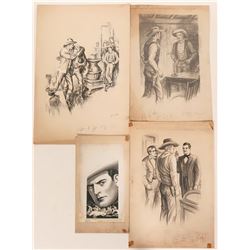 Four Western Illustrations  #110423