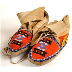 Complex Beaded Moccasins  #90623