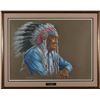 Image 1 : Framed Wm A Moore, Paiute Heritage  #87602