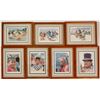Image 1 : Conrad Black Paiute Dancers Framed Prints (7)  #87874