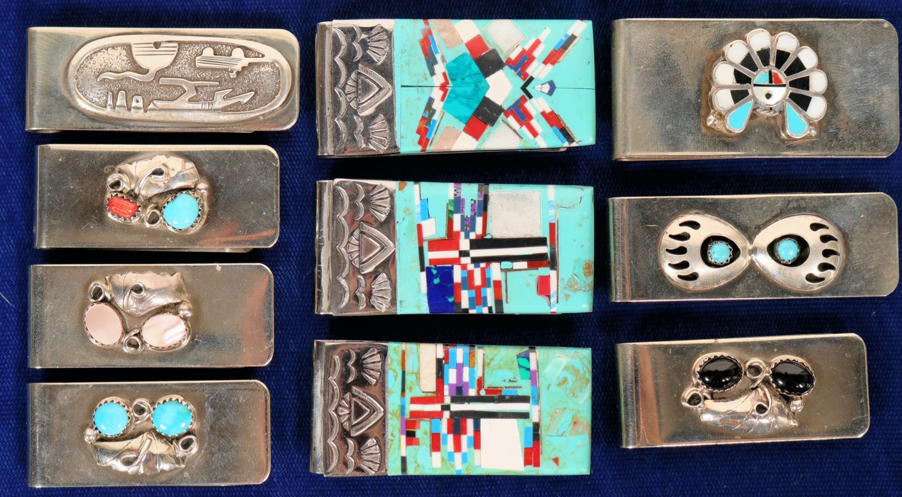 Native American Money Rocks Native American/ Money Clips / 10 Items. #109742 - Holabird Western ...