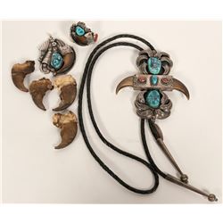 Navajo Bear Claw Jewelry  #109759
