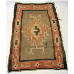 Navajo rug medium size wind pattern  #109099