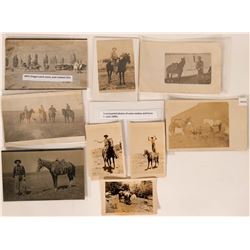 Group of Cowboy Photos and RPC  #110400