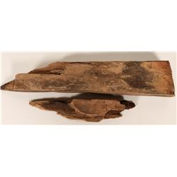 Mormon Tabernacle Wood Remnant  #108997