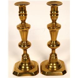 Brass Candlesticks  #109842