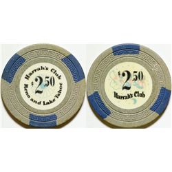 Harrah's Club $2.50 Gaming Chip  #90323