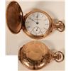 Image 2 : Large Mens 14 kt Gold Pocket Watch, 1889-1890  #110650
