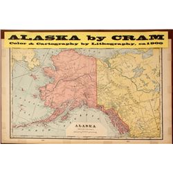 Map of Alaska by Cram  #59304