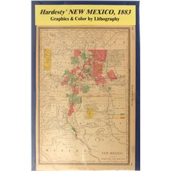 Map of New Mexico  #59350