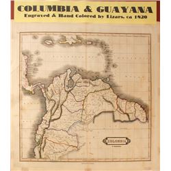 Map of Columbia & Guayana  #59639