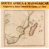 Image 1 : Map of South Africa & Madagascar  #59634